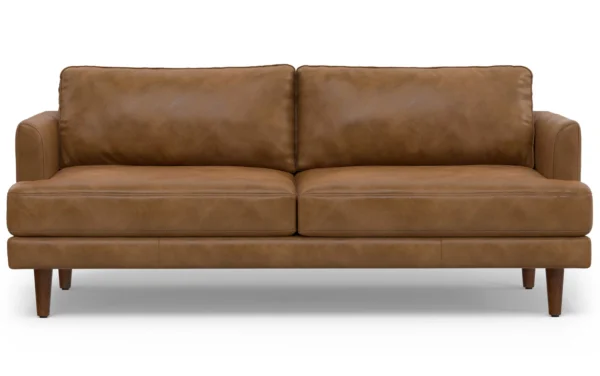 76 inch Sofa in Genuine Leather