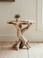 Custom Wood End Table For A Cozy And Inviting Living Room - Image 5