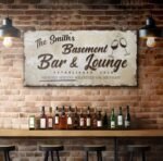 Personalized Basement Bar Sign: Custom Bar Signs for Home Bar – Perfect Man Cave Wall Decor - Image 2
