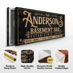 Custom Basement Bar Sign III - Image 4
