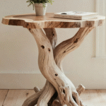 Custom Wood End Table For A Cozy And Inviting Living Room