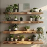 Floating Wall Shelf – Live Edge Custom Shelf for Home Décor & Housewarming Gift - Image 3