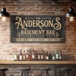 Custom Basement Bar Sign III - Image 2