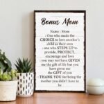 Bonus Mom Customized Sign II - Image 2