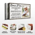 Bonus Mom Customized Sign - Image 4