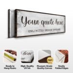 Custom Quote Sign - Image 3