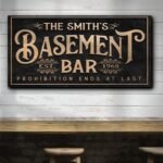 Custom Basement Bar Sign - Image 2