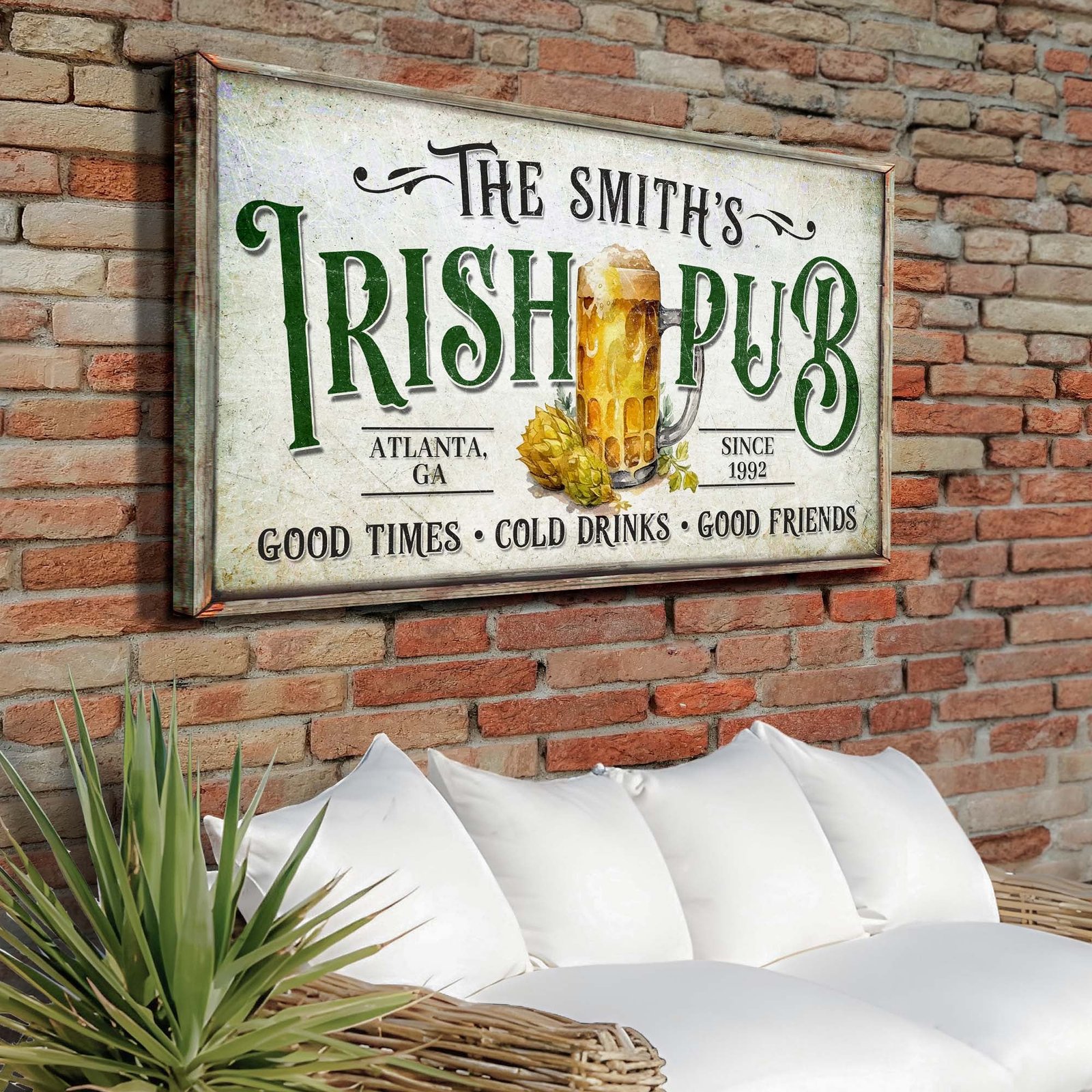 CustomIrishPubBarSign1_b9766e3f-6fe1-4726-9228-9a61a301882a.jpg Custom Irish Pub Bar Sign II - Image 1