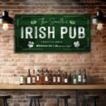Custom Irish Pub Bar Sign - Image 2
