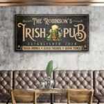 Custom Irish Pub Bar Sign III - Image 3