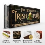 Custom Irish Pub Bar Sign III - Image 4