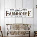 Custom Rustic Farmhouse Sign II - Image 3