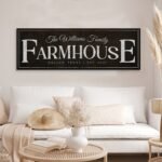 Custom Vintage Rust Farmhouse Sign III - Image 2
