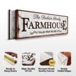 Custom Vintage Rust Farmhouse Sign - Image 4
