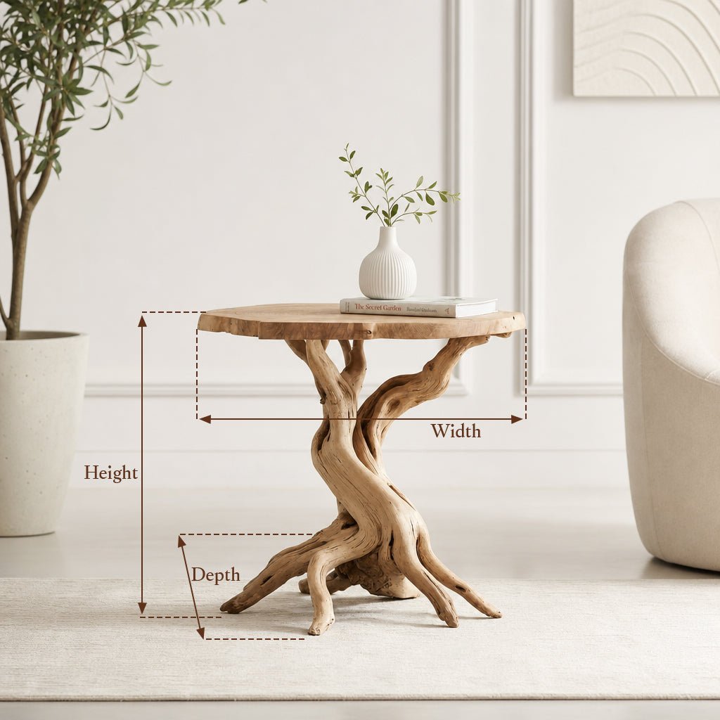 Custom Wood End Table For A Cozy And Inviting Living Room - Image 2