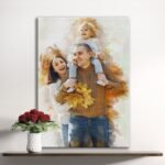 Custom Family Watercolor Portrait - Image 2