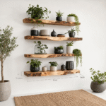 Floating Wall Shelf – Live Edge Custom Shelf for Home Décor & Housewarming Gift - Image 2