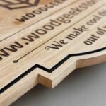 Office Name Plate For Chartered Accountants - Hanging Wooden Sign - Image 5