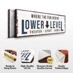 Lower Level Sign: Custom Bar Signs for Home Bar – Ideal for Personalized Basement Bar Sign - Image 4