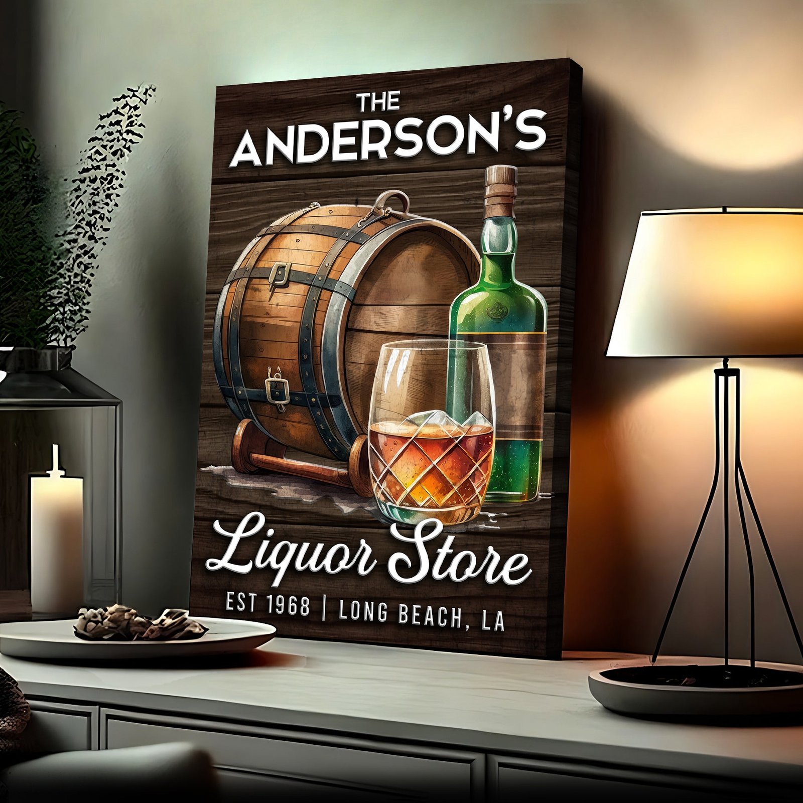 PAS-263716X24copyM1.jpg Liquor Store Sign V | Customizable Canvas - Image 1