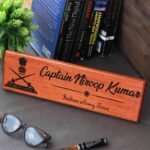 Personalized Wooden Name Plates for Army Officers - Image 2