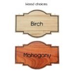 Custom Name Plates For Teachers- Hanging Wooden Sign - Image 4