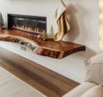 Custom Floating Wall Shelf – Live Edge Display Shelf - Image 2