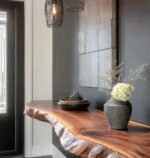 Floating Wall Shelf – Custom Live Edge Long Floating Display Shelf - Image 4
