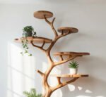 Artistic Branch Bookshelf for Living Room - Solid Wood Tree Shelf - Custom Nature Decor - Image 3