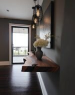Floating Wall Shelf – Custom Live Edge Long Floating Display Shelf - Image 5