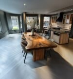 Handmade Live Edge Dining Table – Custom Solid Wood Farmhouse Furniture - Image 5