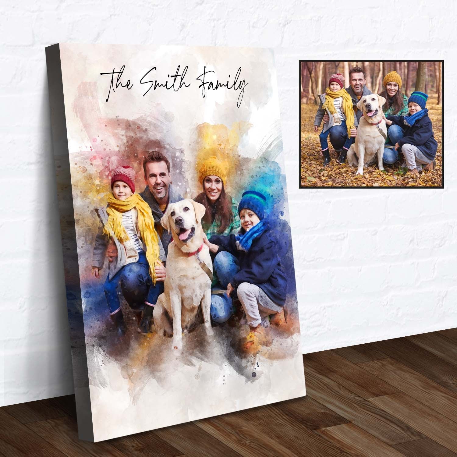 m1_4_60f04e98-d666-4165-8a6e-1681601fa3d7.jpg Custom Family Watercolor Portrait II - Image 1