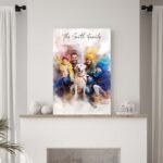 Custom Family Watercolor Portrait II - Image 2