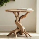 Custom Wood End Table For A Cozy And Inviting Living Room