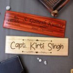 Personalized Wooden Name Plates for Army Officers - Image 4